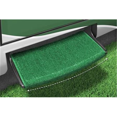 Powerhouse 20200 Wraparound Entry Step Rug - Green PO344296